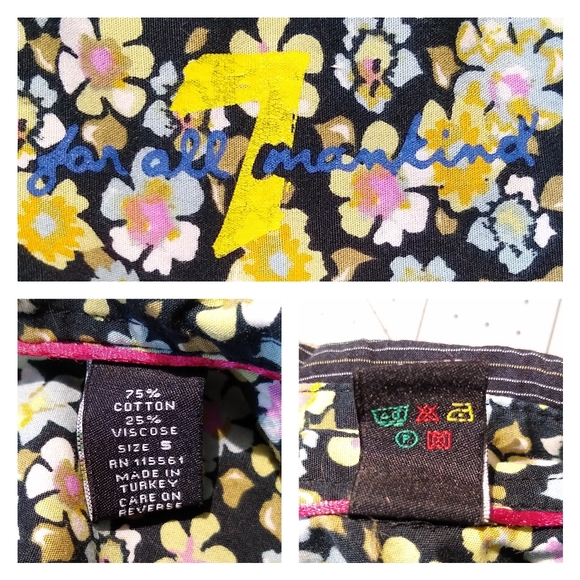 7 For All Mankind Pinstripe Button Up Shirt - Picture 6 of 7